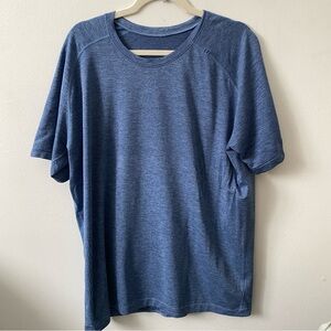 Men's LULULEMON Blue Metal Vent Tech T-Shirt XL